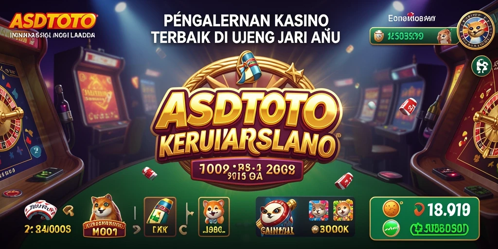 Tampilan gameplay menarik di ASDTOTO dengan suasana Kasino yang nyata.
