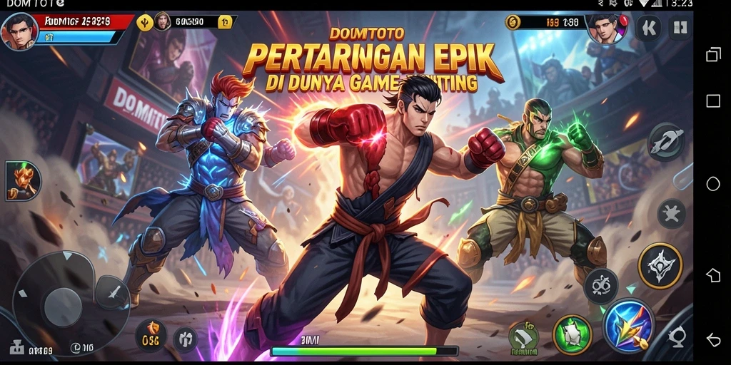 Gameplay seru dengan pertarungan penuh aksi dan karakter unik.