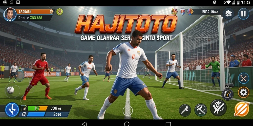 Tampilan gameplay seru dari HAJITOTO dengan berbagai olahraga yang menantang.