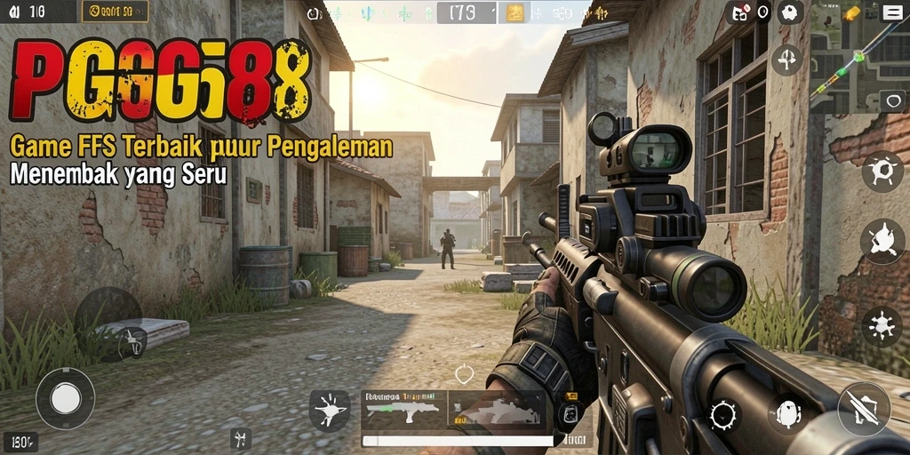 Tangkapan layar PGG68 menunjukkan aksi tembak menembak yang mendebarkan dengan grafis yang menawan.