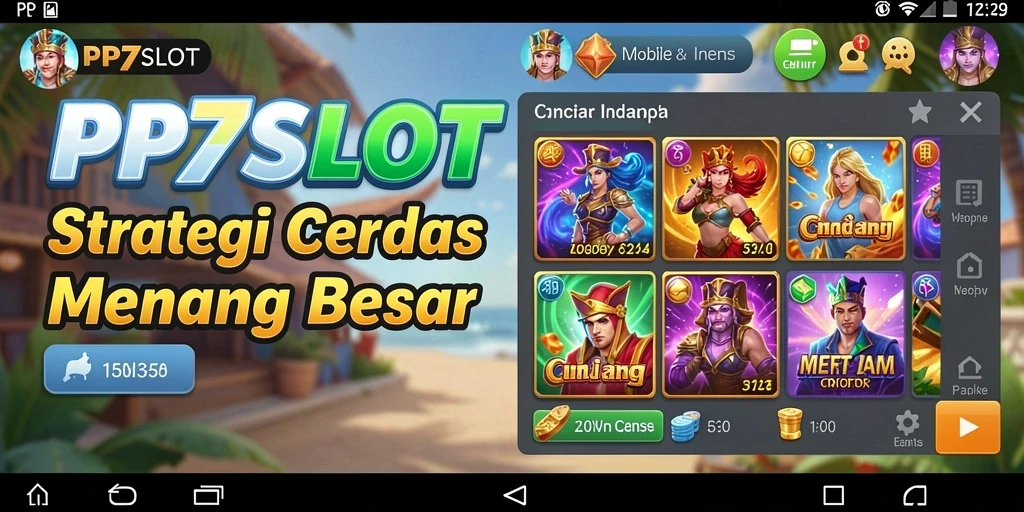 Tampilan gameplay PP7SLOT dengan strategi yang menantang dan menarik.