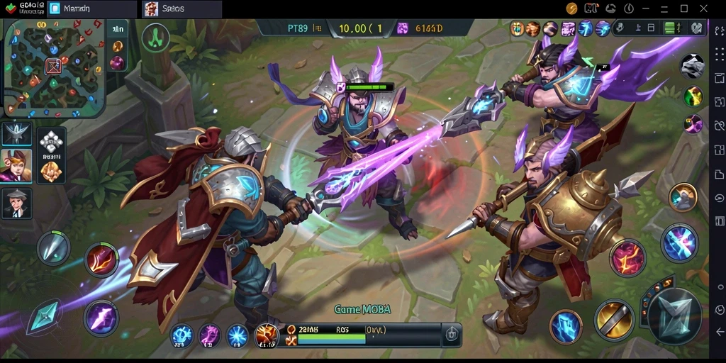 Gameplay seru PT89 dengan aksi intens dan strategi tim.