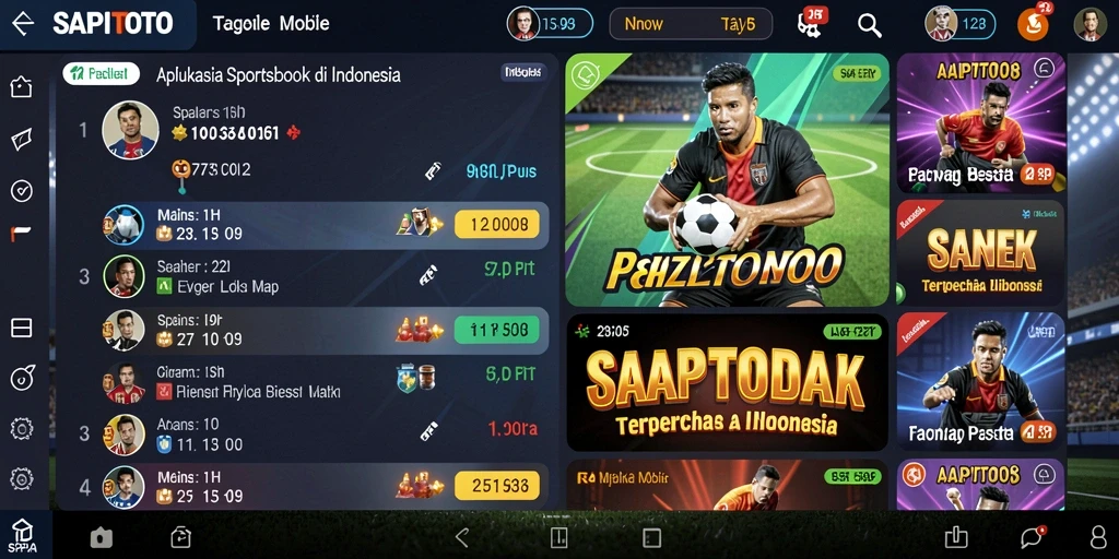 Tangkapan layar gameplay SAPITOTO menampilkan pengalaman taruhan yang seru.