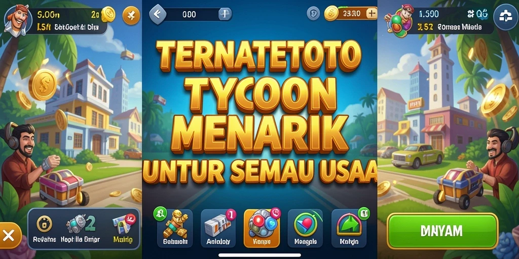 Screenshot gameplay TERNATETOTO menampilkan suasana menarik dari manajemen bisnis.