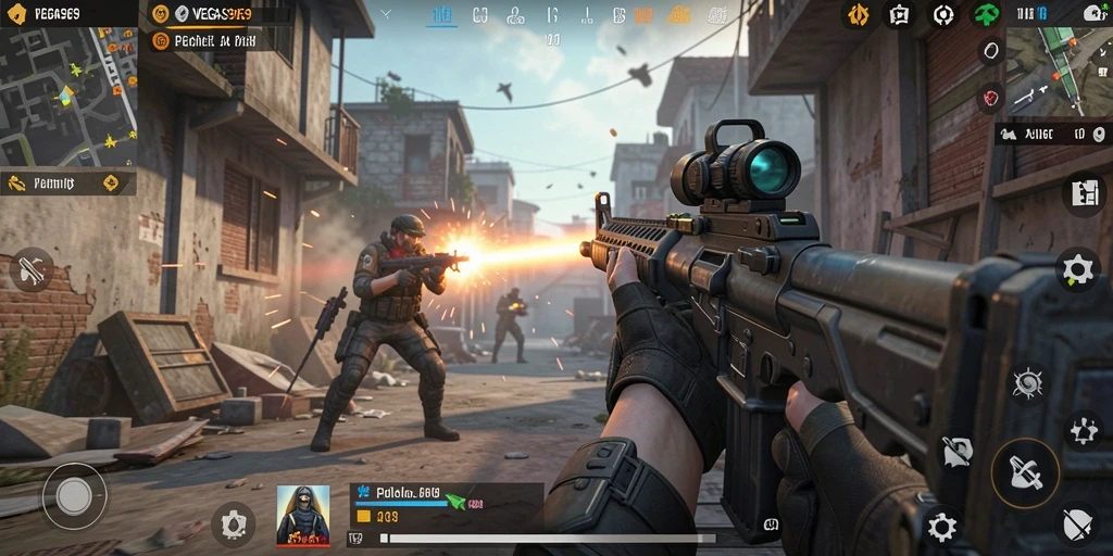 Gameplay menegangkan dan aksi penuh semangat di VEGAS969.
